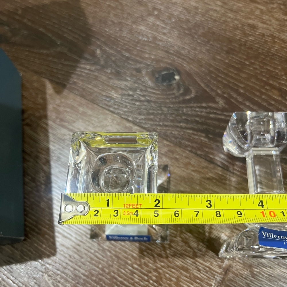 Villeroy & Boch Crystal Candle Holders - Picture 10 of 12